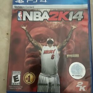 NBA 2K14 for PS4 - Red and Blue Cover